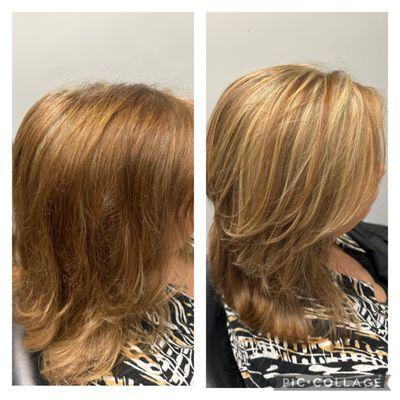 Some blended subtle highlights can change your whole look.