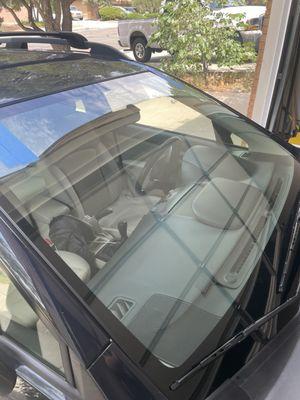 Replaced windshield