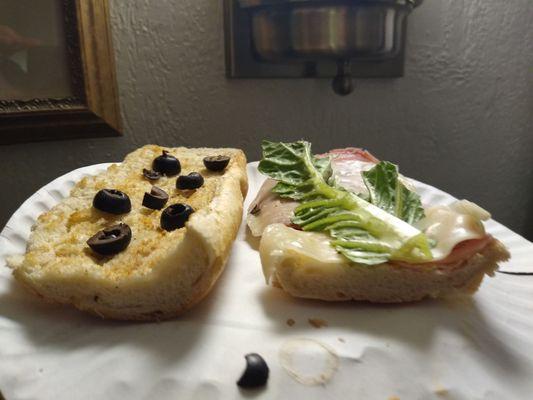 Italian sandwich