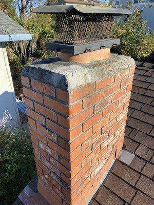 Regular chimney cleaning