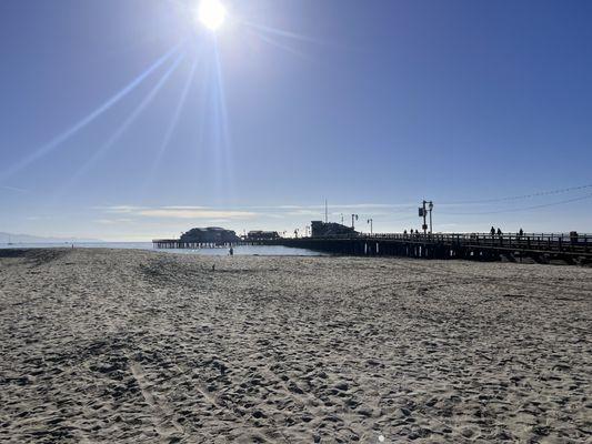 The Santa Barbara pier