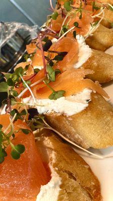 Brunch - Lox Crostini