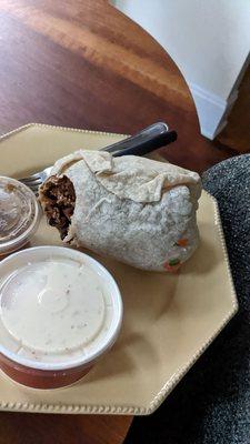 Choade burrito.