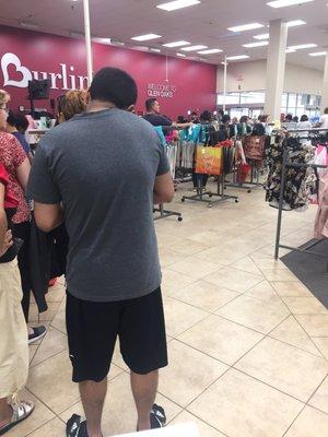 Ridiculous long line with only 3 registers open