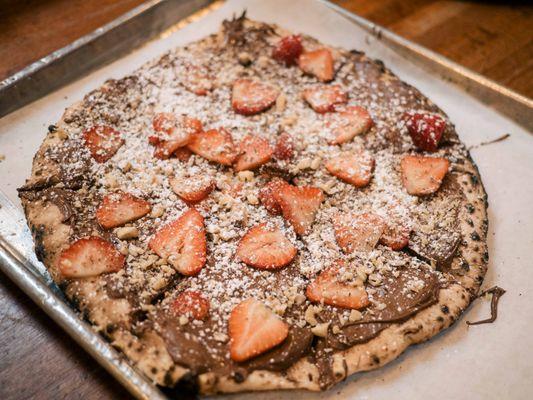 nutella dessert pizza, 6-10-2023