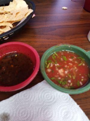 Runny salsa for chips... is best in soups.