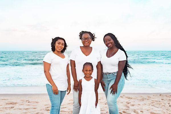 Ladies only photo of this sweet family in Fenwick Island, Delaware!