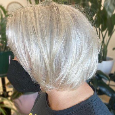 Platinum blonde Bob by David Solis