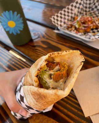 Falafel wrap