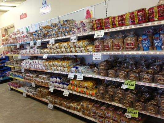 Lots and lots of bread products!