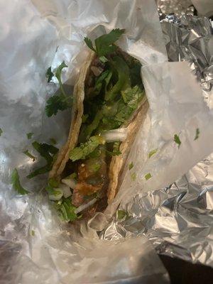 steak taco