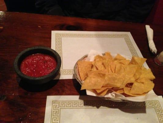 Chips & Salsa the Best when you have been drinking