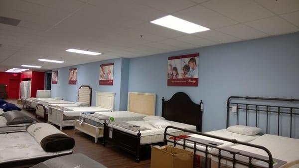 Mattress ZZZ's Showroom inside of both J&K locations for all your mattress needs