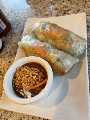 91. 2 Veggie Spring Rolls