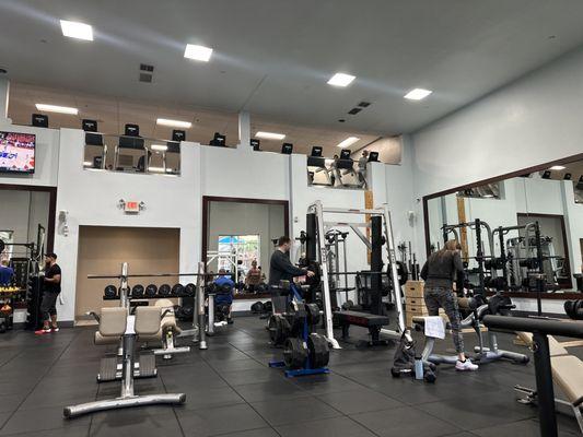 The all inclusive weights room