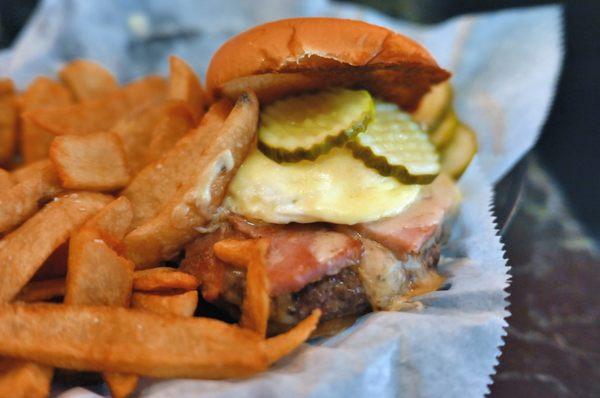 The Helicopter is one of the best burgers in the city.