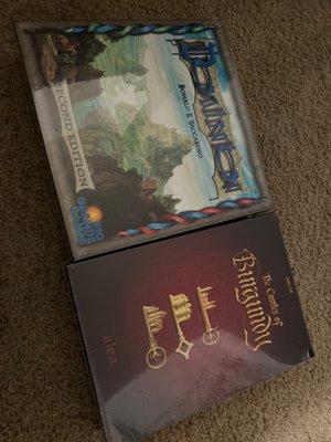 Dominion: Second Edition & The Castles of Burgundy (20th Anniversary Edition)