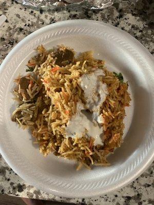 56. Lamb Biryani