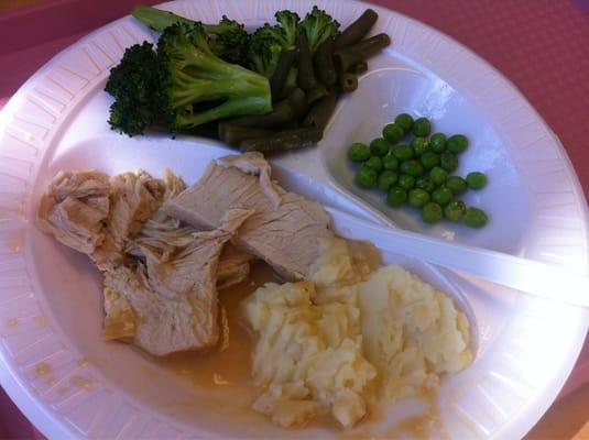 Turkey & veggies by the lb.: $7.20