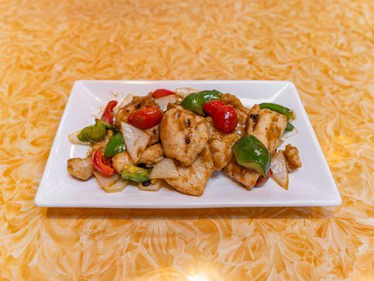 Fish with Black Bean Sauce