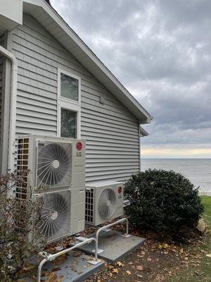 LG cold climate heat pumps are a great way to keep warm and cool using less energy than a traditional furnace.