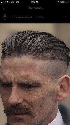 What I wanted was this elegant and beautiful haircut