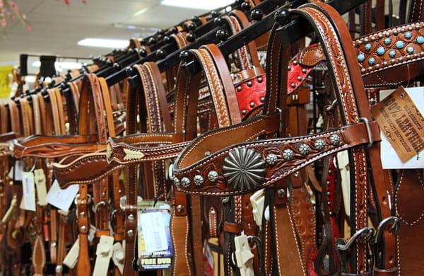 Western tack & horse headstalls