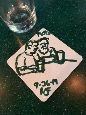 The GR coaster artist strikes again