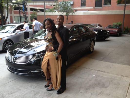 High School students taken to prom in the 2014 Lincoln MKZ. The Henry (Dearborn, Michigan)