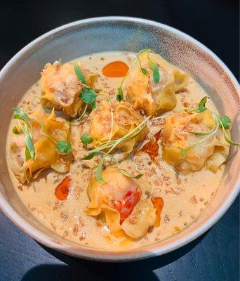 Lobster curry dim sum