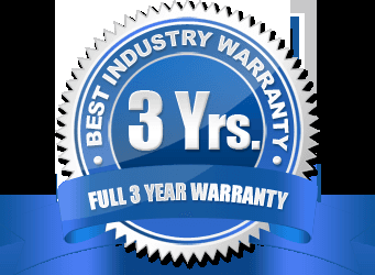 The best in the business warranty.