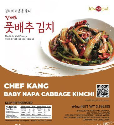 Baby napa cabbage kimchi