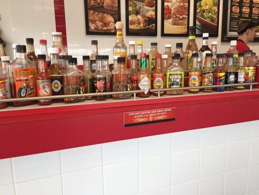 Hot sauce heaven