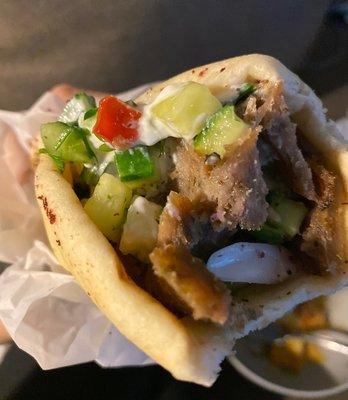 Lamb Gyro Wrap