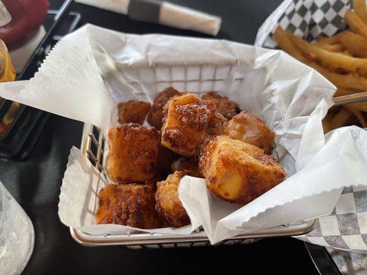 Beer and cheese curds.