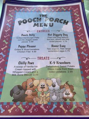 Doggy menu