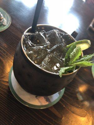 Passion Fruit Mule, so refreshing!