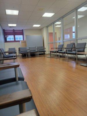 Orthodontist waiting area