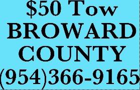 $50 Tow 
Broward