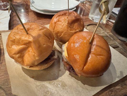 Hamburger sliders