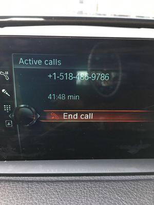 On hold for the 10th time.