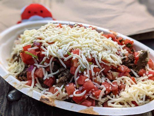 Ricky and his burrito bowl :D