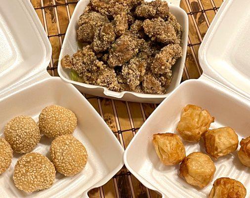 Sesame Balls, Taiwanese Popcorn Chicken, Fried Shrimp Shumai - July 1, 2022