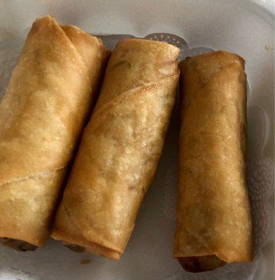 3 Piece Vegetarian Crispy Rolls