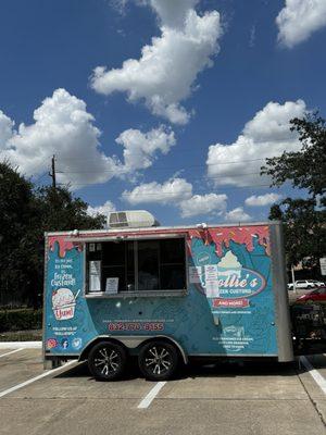 Custard truck for a special treat at work