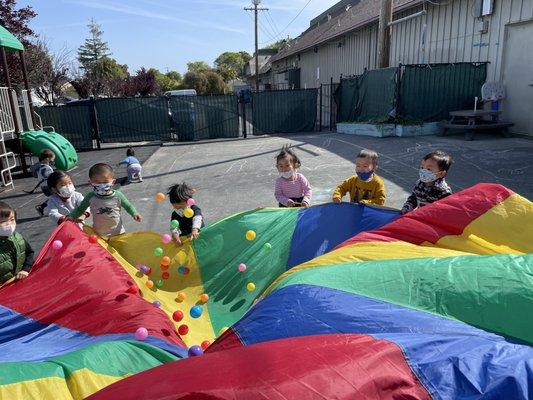 Outdoor activities at our playground