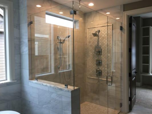 Frameless Shower Enclosure