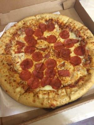 There is even pepperonis missing