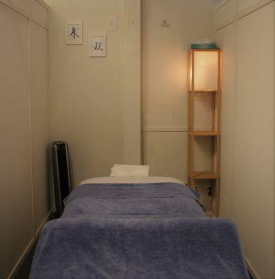 This one of our full body massage room.  We have four private rooms available.