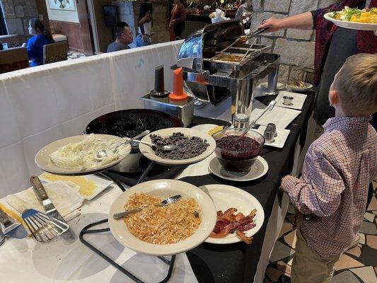 Omelette bar